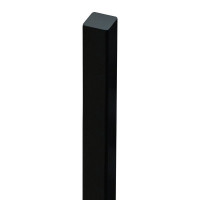 Stenová lamela UNISPO SLIM rozmer S - ULM006 Čierna matná 2050x20x20mm